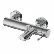 Змішувач для ванни GRB Time одноважельний з душовим гарнітуром хром 47226470