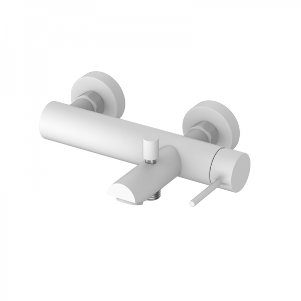 Змішувач для ванни GRB Time одноважельний білий 47224471