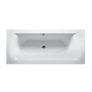 Ванна акрилова Devit Lusso New 170х75 см пристінна права з ніжками білий 17075135R