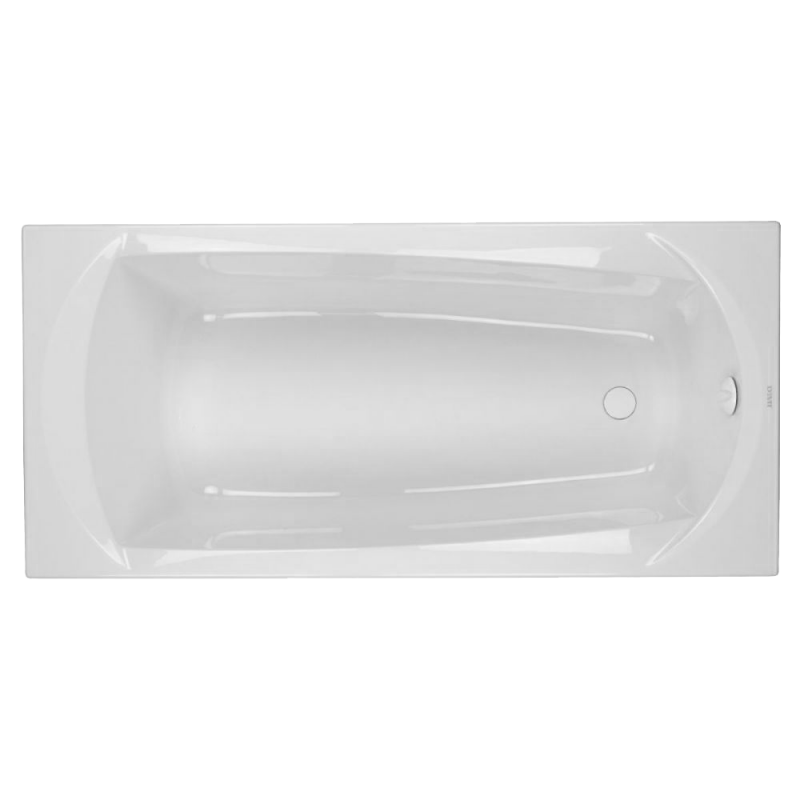 Ванна акриловая Devit Sigma 160х75 см пристенная с ножками белый 16075130N