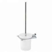 Ершик для унитаза Devit Iven с настенным держателем стекло матовое/хром 8057141