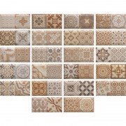 Плитка настінна Monopole Ceramica Antique Marron 20х10 см 055201