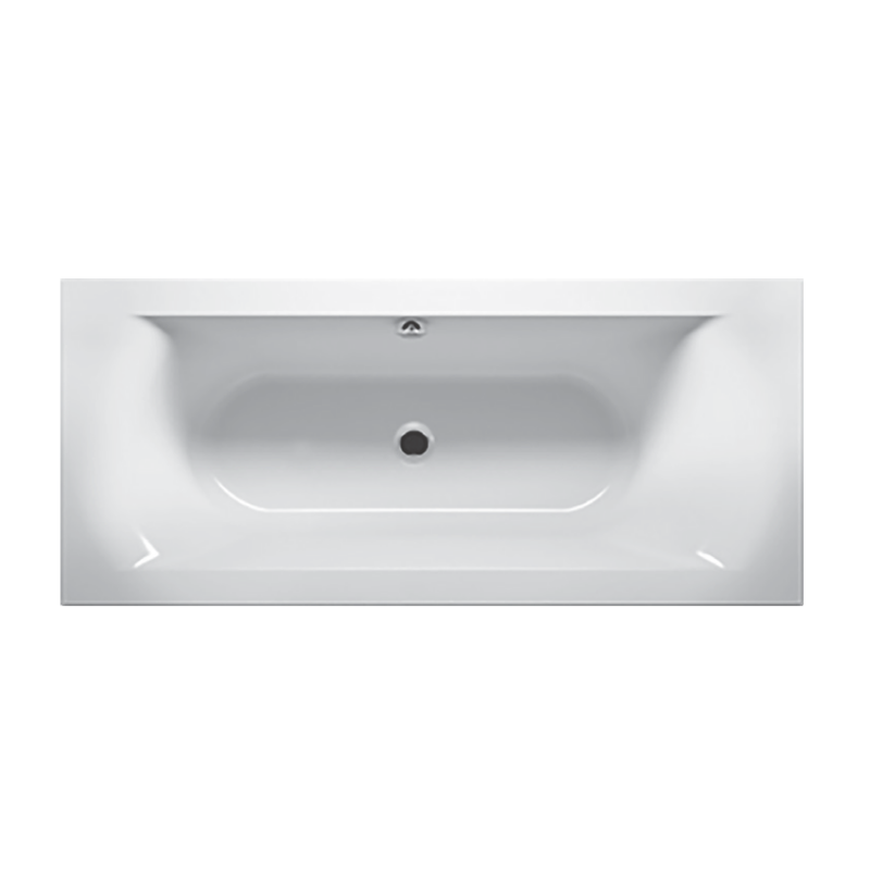 Ванна акриловая Devit Lusso New 170х75 см пристенная правая с ножками белый 17075135R