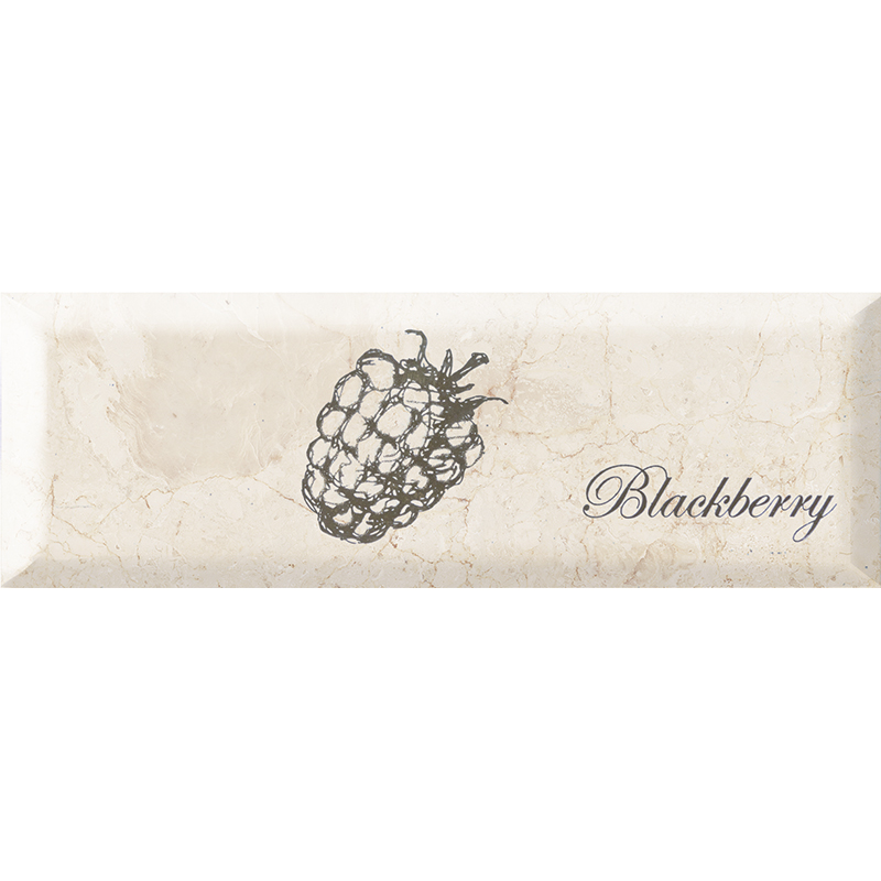 Декор Monopole Ceramica Fruit Mistral Blackberry 30х10 см 267202