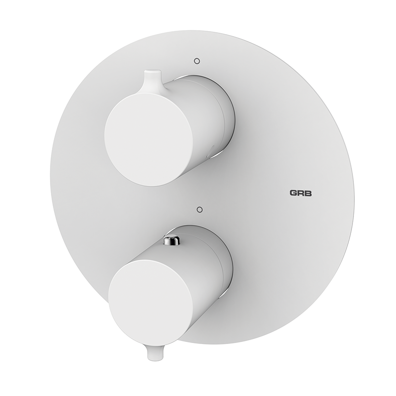 Змішувач для душа GRB Time прихованого монтажу термостатичний білий 47130471