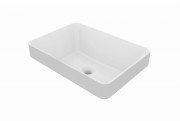 Раковина для ванной Devit Quadra накладная 50х35 см санфаянс белый 1515132