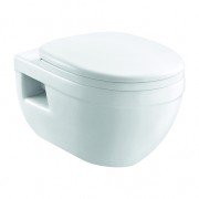 Унитаз подвесной с крышкой Devit Project 34.5х50 см санфаянс белый 3120147