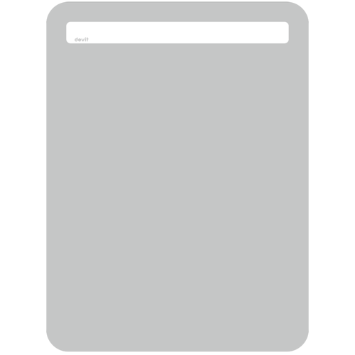 Дзеркало для ванної Devit Optima 60х80 см з LED підсвічуванням 5220130