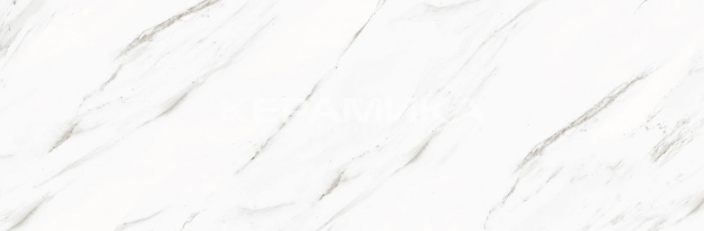 Плитка Click Ceramica Calacatta 100х33 см білий 247801