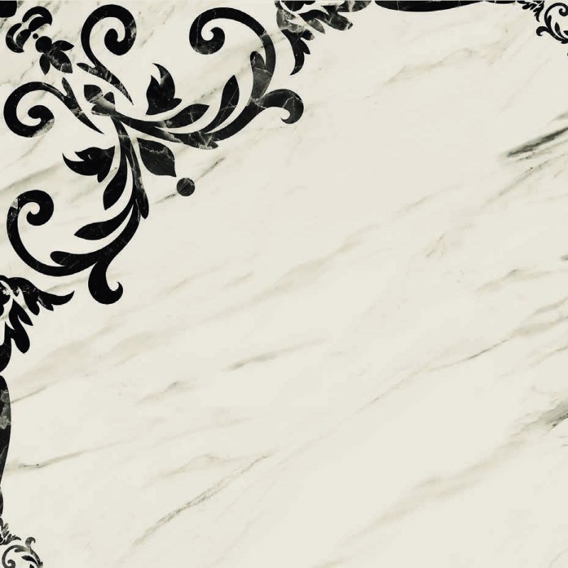 Плитка Click Ceramica Calacatta Decor Esquinas 56,5х56,5 см белый 247804