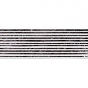 Плитка Click Ceramica Estatuario Decor Bradley 100х33 см чорний 211703