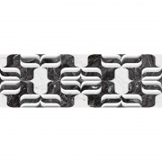 Плитка Click Ceramica Estatuario Decor Damasc 100х33 см черный 211704