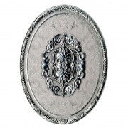 Плитка декор-вставка настенная El Molino Poem Medallion Plata Perla 14х10 см 208911