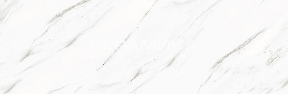 Плитка Click Ceramica Calacatta 100х33 см белый 247801