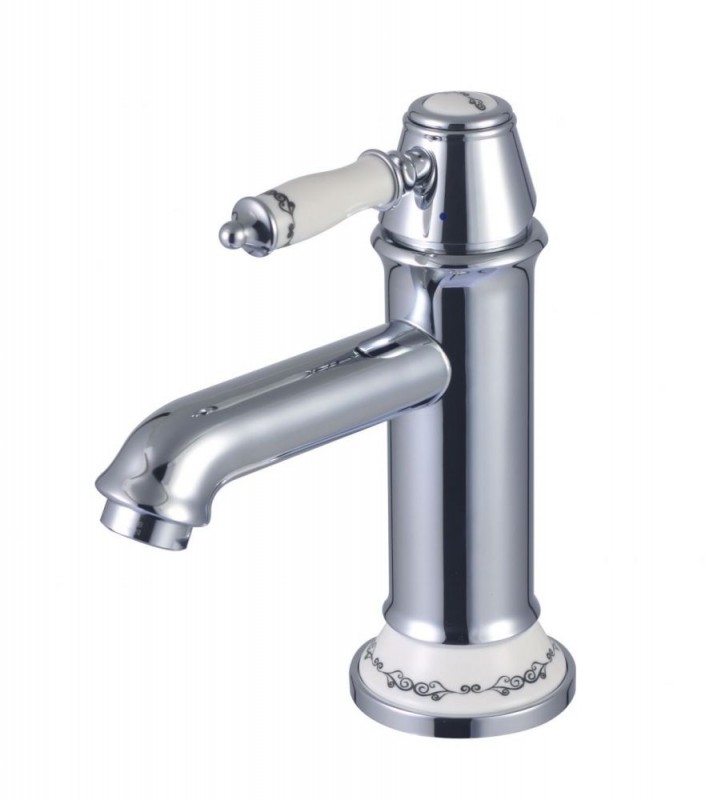 Змішувач для раковини Devit Charlestone Ceramic одноважільний з донним клапаном хром 34511142