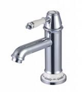 Змішувач для раковини Devit Charlestone Ceramic одноважільний з донним клапаном хром 34511142