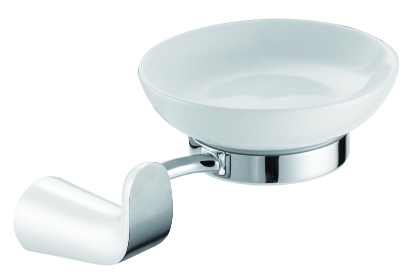 Мильниця для ванної Devit Katarina підвісна білий/хром-білий 8559148W