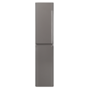 Пенал для ванной Devit Fly подвесной 30х160 см МДФ серый 0031120G