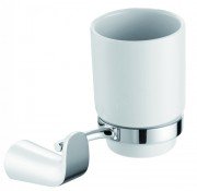 Стакан для зубних щіток Devit Katarina підвісний білий/хром-білий 8558148W