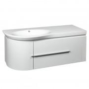 Тумба с раковиной Devit Fly 120х48.5см МДФ белый глянец 0022120