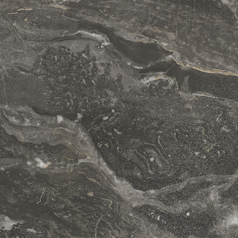 Плитка керамогранит Azteca Nebula Lux Black 60х60 см 241503