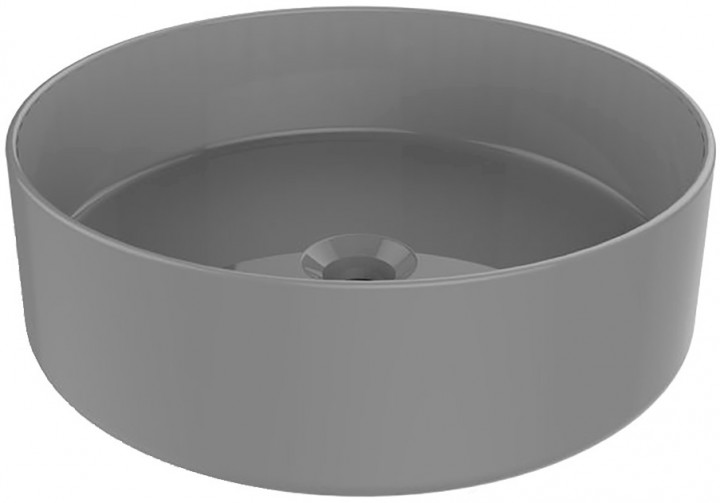 Раковина для ванной Devit Allround накладная 40х40 см санфаянс серый 1512137G