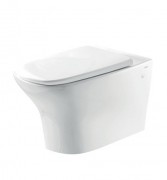 Унітаз підвісний з кришкою Devit Iven 36.5х51.5 см безободковый санфаянс білий 3120141