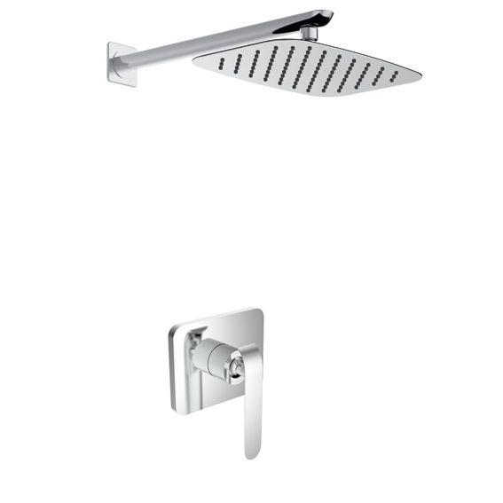 Душова система прихованого монтажу Devit Katarina з верхнім душем латунь хром 37525148