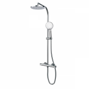 Душова система GRB E-Dry термостатична з фіксованою стійкою хром 40435400XL