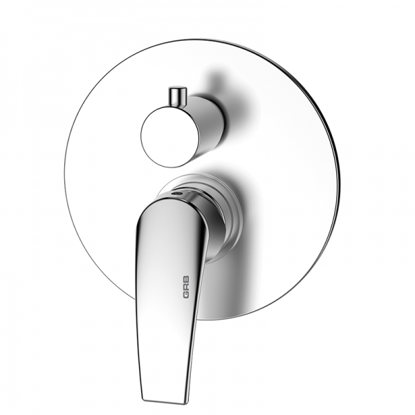 Смеситель для душа GRB Ten Pro скрытого монтажа однорычажный хром 40125500