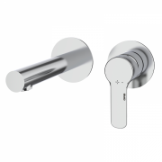 Смеситель для раковины GRB Tender настенный однорычажный с донным клапаном хром 40537400