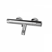 Смеситель для ванной GRB Tender мультифункциональный термостатический с душевым гарнитуром хром 40323400