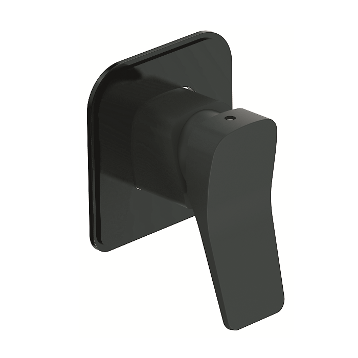 Смеситель для душа Devit Up скрытого монтажа однорычажный латунь черный матовый 81017120B