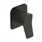 Змішувач для душу Devit Up прихованого монтажу одноважільний латунь чорний матовий 81017120B