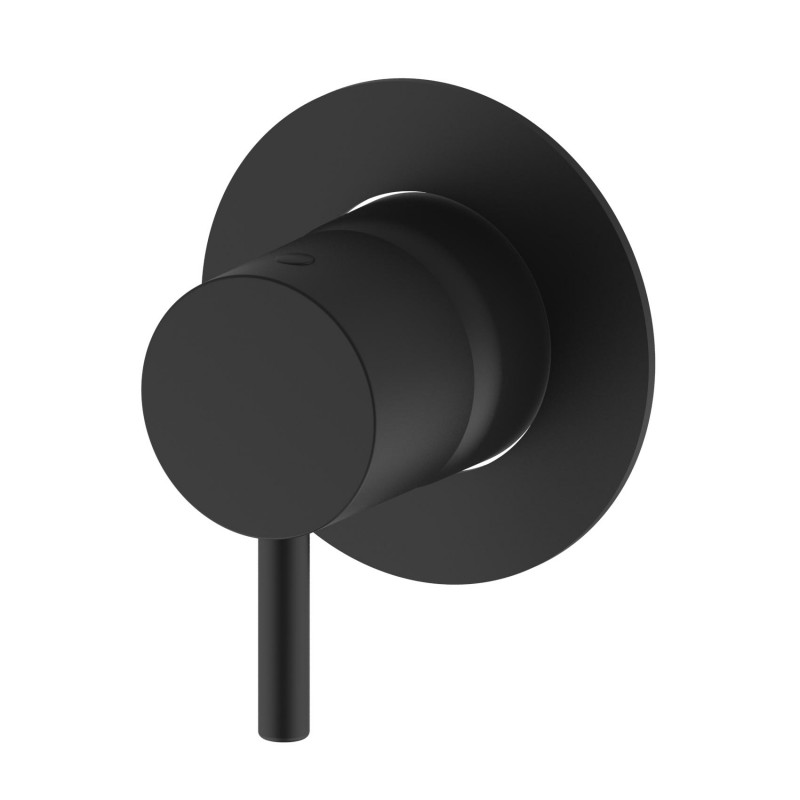 Смеситель для душа Devit Art скрытого монтажа однорычажный латунь черный матовый 15017140B