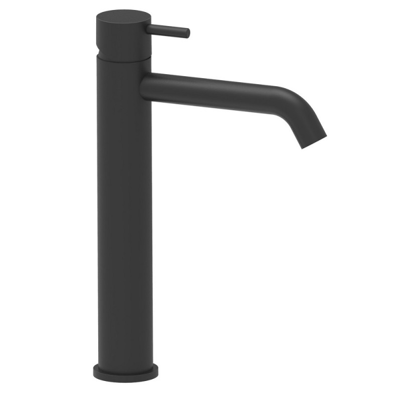 Смеситель для раковины Devit Art высокий однорычажный черный матовый 15X11140B