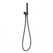 Ручной душ на держателе Devit Art латунь черный матовый 15012140B