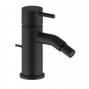 Змішувач для біде Devit Art одноважільний латунь чорний матовий з донним клапаном 15016140B