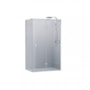 Душова кабіна Devit UP 1200x800x1900 мм права профіль хром/скло прозоре FEN2310R