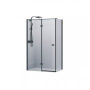 Душевая кабина Devit UP 1200х800x1900 мм левая профиль черный матовый/стекло прозрачное FEN2310BL