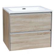 Тумба з раковиною Devit City 59.4х47.6 см МДФ/ДСП дуб 0020160SO