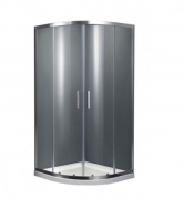 Душевая кабина Primera Frame раздвижная 90х90 хром/шиншилла SHQP51906