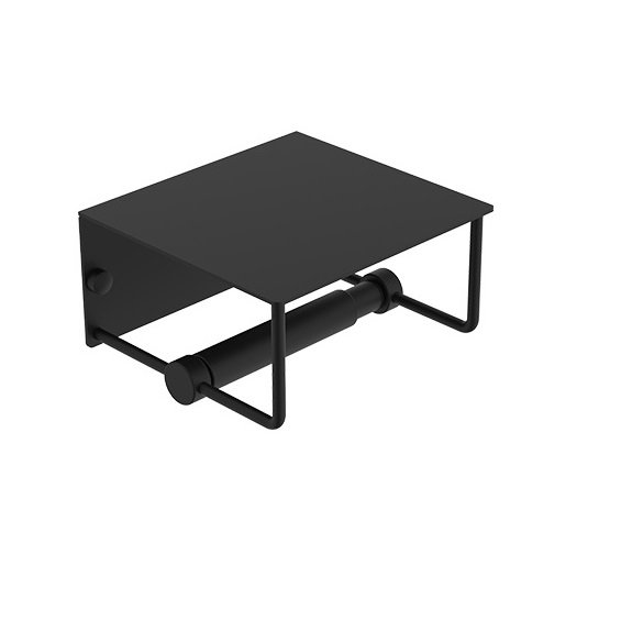 Держатель для туалетной бумаги Devit UP нержавеющая сталь черный матовый 7040120B7040120B