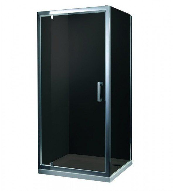 Душевая кабина Primera Frame распашная 100х100 хром/серое стекло SHRG56106