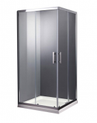 Душова кабіна Primera Frame розсувна 100х100 хром / прозоре скло SHRC53106