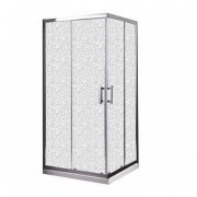 Душова кабіна Primera Frame розсувна 100х100 хром / шиншила SHRP53106