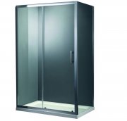 Душевая кабина Primera Frame раздвижная 120х80 хром/прозрачное стекло SHRC55126