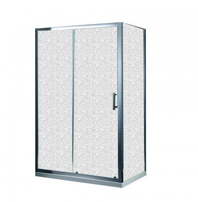 Душова кабіна Primera Frame розсувна 120х80 хром / шиншила SHRP55126