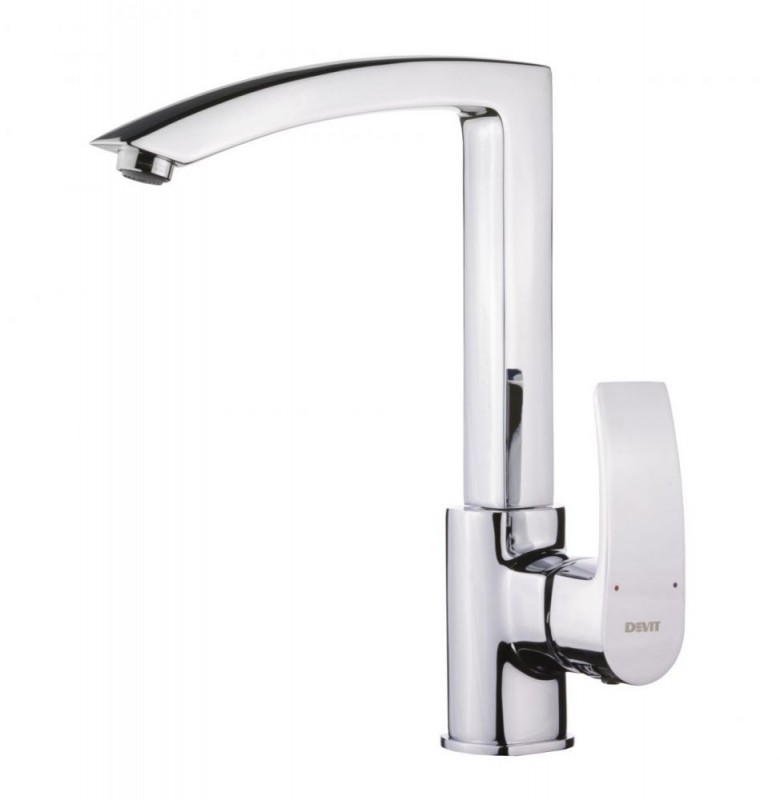 Змішувач для кухні Devit Country одноважільний латунь хром 56177KT