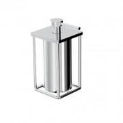 Дозатор для жидкого мыла Devit UP отдельностоящий нержавеющая сталь хром 7030120